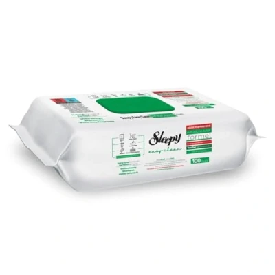 Abbildung von Sleepy Easy Clean Reinigungstücher für den täglichen Oberflächeneinsatz Reinigungstuch (3 Pack, Grün Farbe (WeißeSeife))