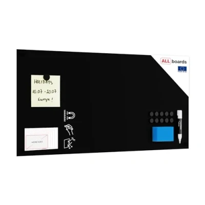 Abbildung von ALLboards Rahmenloses SLIMboard Kreideoberfläche 60x30 cm + GRATIS
