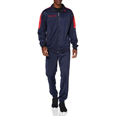 Abbildung von GIVOVA Herren Tuta Revolution Fluo Sportoutfit, Mehrfarbig, 3XS