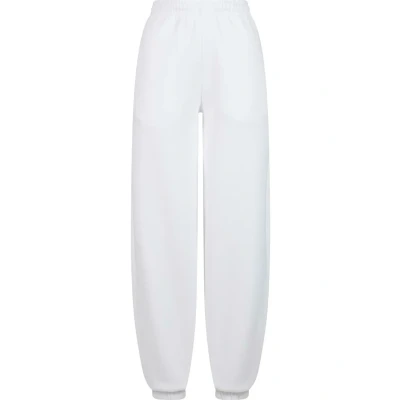 Abbildung von Urban Classics Fluffy Jogginghose, Damen, Größe: Small, White