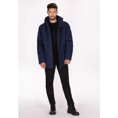 Abbildung von Dreimaster Winterjacke, Herren, Größe: Small, Dunkelmarine