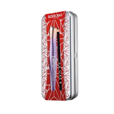 Abbildung von Deborah Milano Geschenkset für Damen, Augen aus Zinn, inklusive Mascara Instant Volume Up to the Stars und Bleistift 24 Stunden 251 Schwarz, Nr. 2