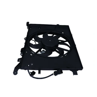 Abbildung von MAXGEAR AC216216 Lüfter 420mm 12V 200W mit Kühlerlüfterrahmen (Zarge) Steuergerät VOLVO: V70 2, S80 I, XC70 I Cross Country