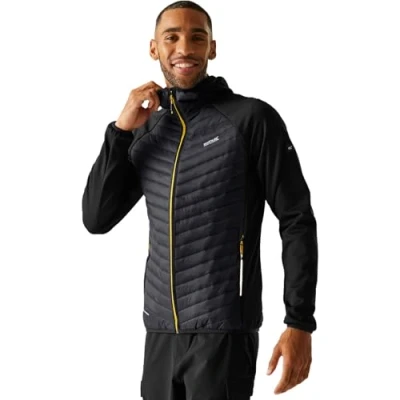 Abbildung von Regatta Andresonviiihybrd Daunenjacke, Herren, Größe: 62, Black