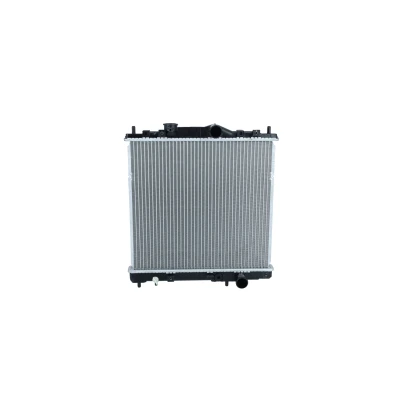 Abbildung von NRF 506557 Kühler, Motorkühlung Aluminium 398 375 16 Kühlrippen gelötet MITSUBISHI: COLT 4