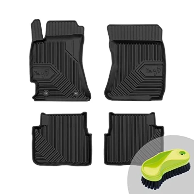 Abbildung von FROGUM No.77 Gummimatten Ganzjahresset von Auto Fußmatten Autofussmatten für Subaru Forester III 2008 2013 Langlebiges TPE Material