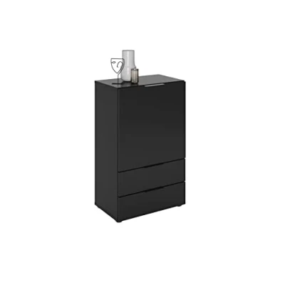 Abbildung von FMD Standvitrine &quot;Dark&quot;, Breite 99,1 cm