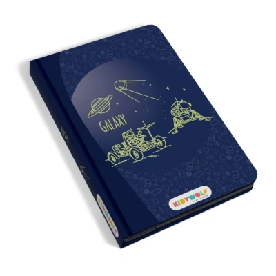 Abbildung von KIDYDRAW MINI Zeichenbrett mit 30 Galaxie Bildern