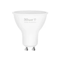 Abbildung von Trust WiFi GU10 Smart Lampe, Dimmbar LED Spot, Lampen für Alexa und Google Home, Glühbirne RGB Kein Hub Erforderlich, 2.4GHz Leuchtmittel, Weiß 2er Pack