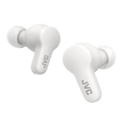 Abbildung von JVC HA Z77T W Gumy True Wireless Kopfhörer mit weichen Elastomer Ohrstöpseln, 3 Sound Modi, Bluetooth 5.3, 24 Std. Akkulaufzeit, iPX4 Spritzwasserschutz, (Coconut White)
