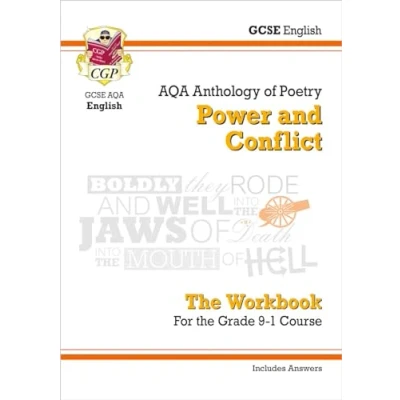 Abbildung von GCSE English Literature AQA Poetry Workbook: Power &amp; Conflict Anthology (includes Answers) (CGP Poetry)