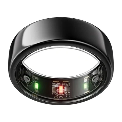 Abbildung von OURA Gen3 Horizon Smart Ring Größe 7, Black Wearable für Schlaf , Herzfrequenz und Fitnesstracking Bis zu 7 Tage Akkulaufzeit Kompatibel mit iOS/Android Bestimme Deine vor dem Kauf