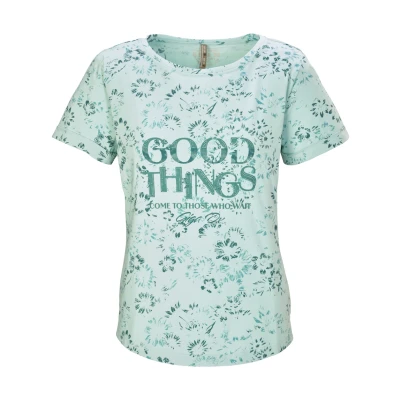 Abbildung von G.I.G.A. DX by killtec T Shirt &quot;GS 47 WMN TSHRT&quot;, Florales Damen Shirt, elastisch, hoher Baumwollanteil, bequem