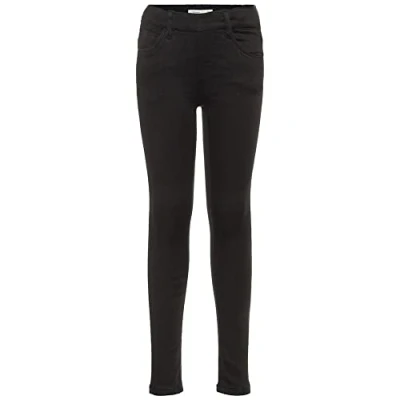 Abbildung von Name it Nkfpolly Jeans Skinny Fit für Kinder, Größe: 98, Black denim