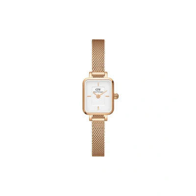 Abbildung von Daniel Wellington Quadro Uhr, Damen, Größe: One Size, Rose gold