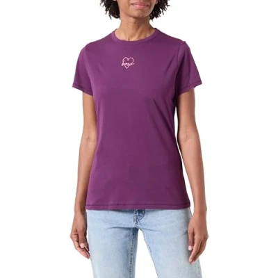 Abbildung von BOSS ORANGE T Shirt &quot;C Elogo print6&quot;, mit Logoschriftzug Mille Fleur Print