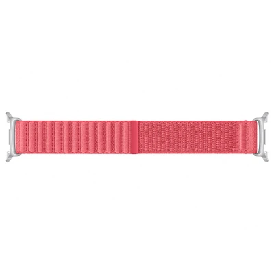 Abbildung von Original Watch8 Fabric Band für das Galaxy Watch 8 S/M Red Armband Recycelter Kunststoff Samsung Rot