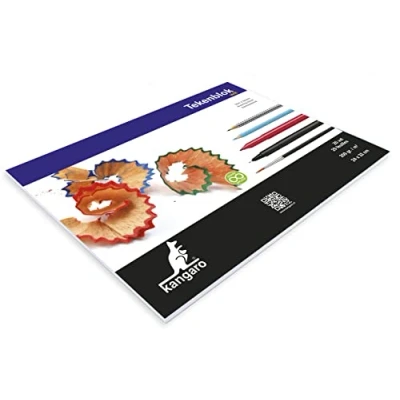 Abbildung von Zeichenblock Kangaro 240x320mm 200 gr 20 Blatt