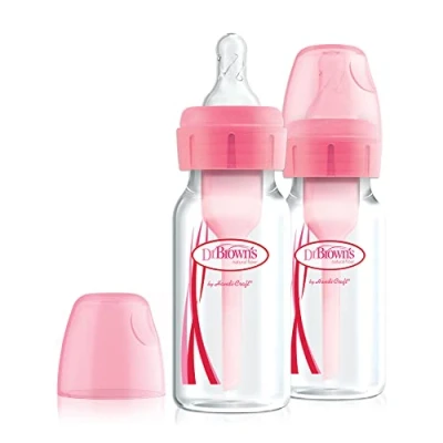 Abbildung von Dr. Brown&#039;s Duo Pack Roze Standaard fles 2x 120ml