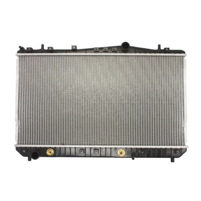 Abbildung von NRF 53385 Kühler, Motorkühlung Aluminium 692 370 16 Kühlrippen gelötet DAEWOO: Rezzo