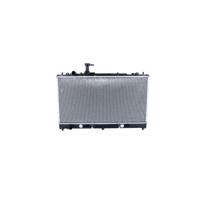 Abbildung von NRF 56063 Kühler, Motorkühlung Aluminium 728 378 27 mit Anbauteilen Kühlrippen gelötet MAZDA: 6 Limousine, Station Wagon, Hatchback