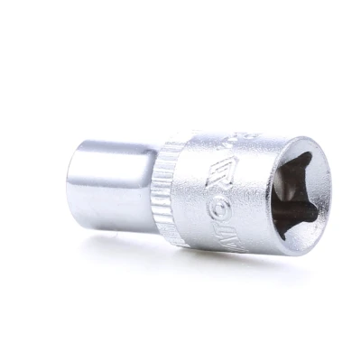 Abbildung von YATO YT 05214 Steckschlüsseleinsatz 1/4 Innen Torx DIN 2124 E7 Chrom Vanadium Stahl