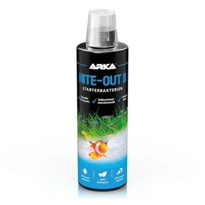 Abbildung von MICROBE LIFT Nite Out II Bakterienstarter für Süßwasser &amp; Meerwasser Aquarium, schnellen Fischbesatz, 473 ml, NITEH16US, mehrfarbig, ml (1er Pack)