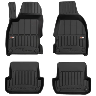 Abbildung von MOTOS Gummimatten Auto Fussmatte passend für Audi S4 B7 2004 2008 Verbessern Sie Ihren Reisekomfort mit Antirutschmatte 3D Allwetter fußmatten Auto, Schutz vor Verschmutzung