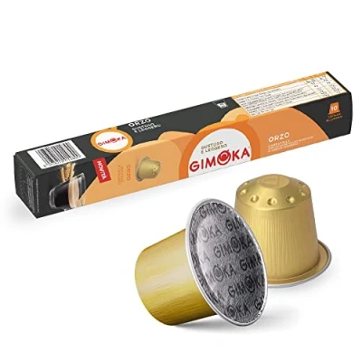 Abbildung von Gimoka Kompatibel Für Nespresso In Einem Rohr 100 Kapsel Geschmack GERSTE Made Italy