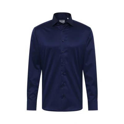 Abbildung von Eterna Luxury Shirt Modern FIT Businesshemd, Herren, Größe: 39x65, Marine