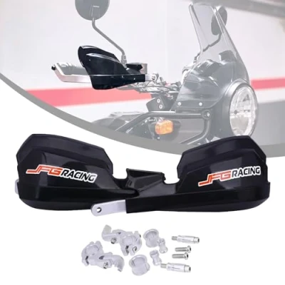 Abbildung von Handschutz für Motorrad, Cross, Handschutz, Universal, Dirt Bike, Motocross, Enduro, Supermoto, Schwarz