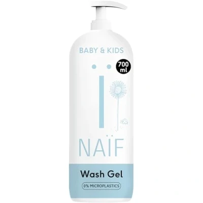 Abbildung von Naïf Reinigendes Duschgel 700ml für Baby &amp; Kind Natürliche Inhaltsstoffe 100% Vegan