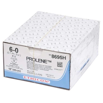 Abbildung von PROLENE blau monofil 45cm 6 0 P3 PRIME Stärke 0,7