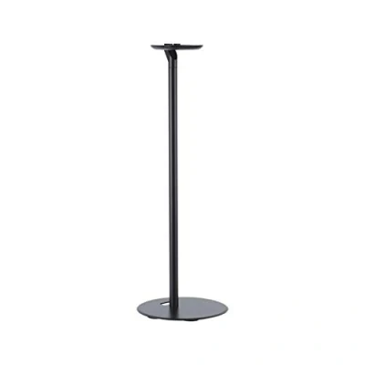 Abbildung von conecto CC50595 Premium Standfuß für SONOS ONE™ + PLAY:1™ mit Kabelmanagement, Höhe: 71,6cm, Traglast: max. 3,0kg, schwarz (1 Stück)