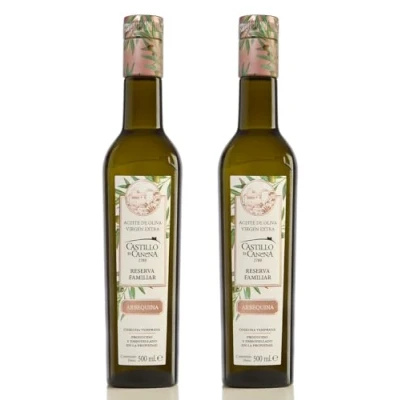 Abbildung von CASTILLO DE CANENA Familienreservat Arbequina (Reserva Familiar Arbequina) Verpackung 2 Flaschen 500 ml
