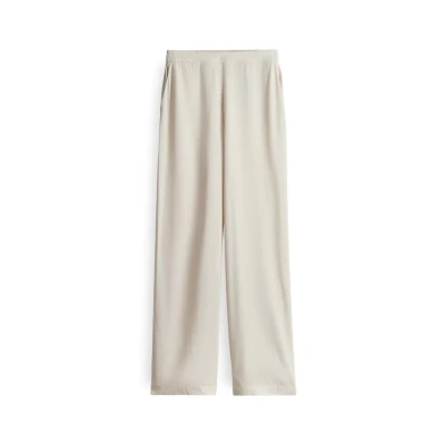 Abbildung von OPUS HIGH RISE LONG WIDE FIT Stoffhose, Damen, Größe: 38, Natural glaze