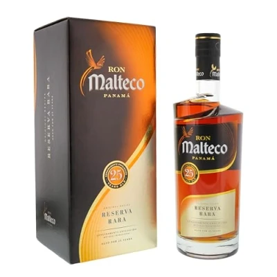Abbildung von Malteco Rum 25YO I Reserva Rara 700 ml 40 % Volume 25 Jahre alter Brauner