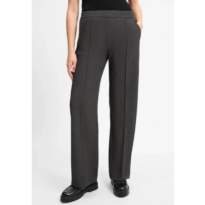 Abbildung von MAC Jeans Chiara Stoffhose, Damen, Größe: 38x32, Anthrazit