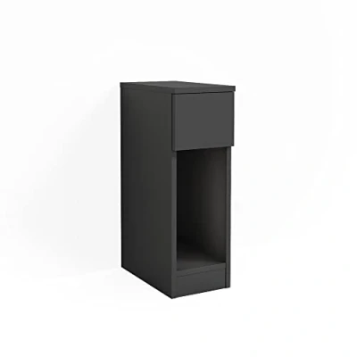 Abbildung von Vicco Nachtschrank Enton, Schwarz, 20 x 59.5 cm