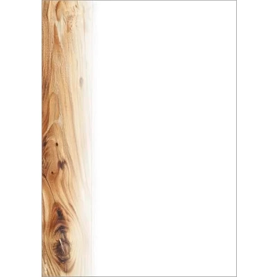 Abbildung von SIGEL DP677 Hochwertiges Motivpaper, Druckerpapier, Eichenholz, braun, A4, 100 Blatt, Motiv beidseitig, 90 g/m², für Speisekarten, aus nachhaltigem Papier