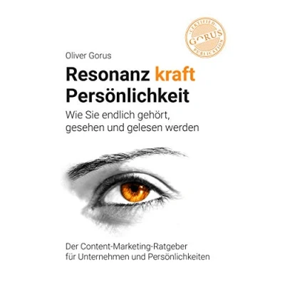 Abbildung von Resonanz kraft Persönlichkeit: Wie Sie endlich gehört, gesehen und gelesen werden