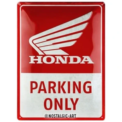 Abbildung von Nostalgic Art Metallschild Blechschild 30 x 40 cm Honda MC Parking Only