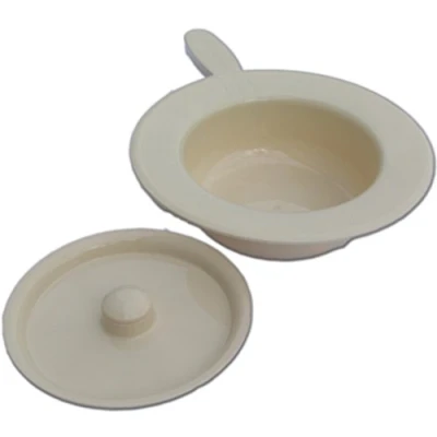 Abbildung von Stechbecken Kunststoff rund m.Deckel u.G 1 St