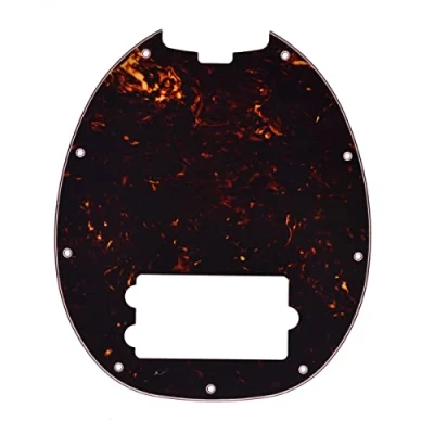 Abbildung von Dopro Bass Pickguard Fit for Musicman Classic 4 String StingRay Models Dark Tortoise