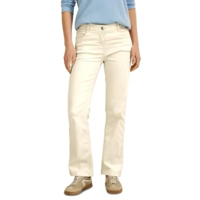 Abbildung von Cecil Jeans Bootcut, Damen, Größe: 30x30, Beige