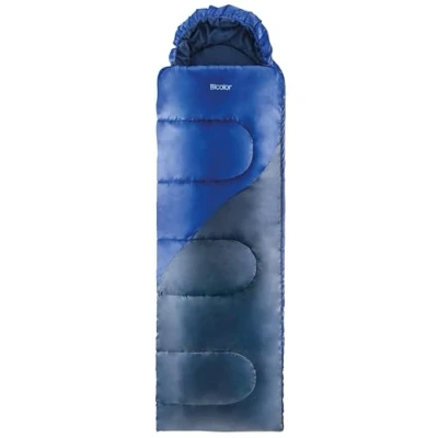 Abbildung von Ferrino bicolor Schlafsack, Blau, L