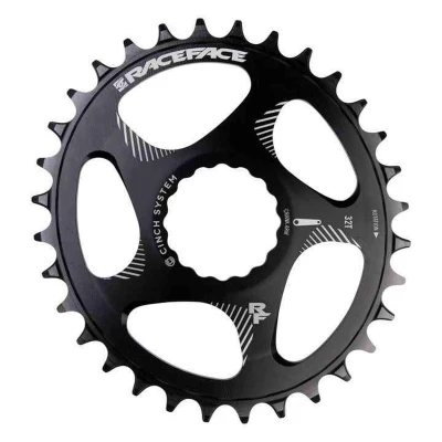 Abbildung von Direct Mount Oval Kettenblatt 30 Zähne Schwarz