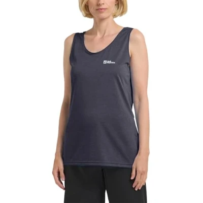 Abbildung von Jack Wolfskin Crosstrail TANK Top, Damen, Größe: XL, Graphite
