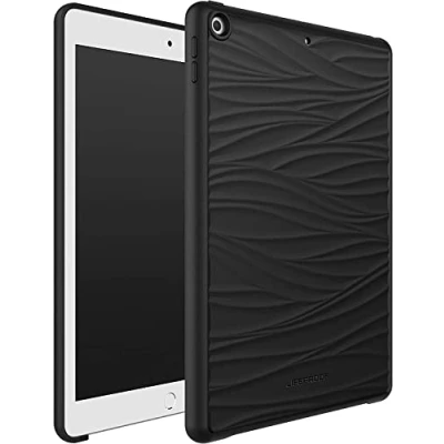 Abbildung von OtterBox für Apple iPad 10,2&#039; (7. gen 2019 / 8. 2020 9. 2021), Sturzgeschützte Schutzhülle hergestellt aus recyceltem Ozeanplastik, Wake Serie, Schwarz