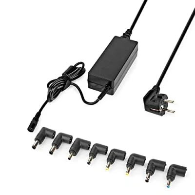 Abbildung von Universal AC Netzteil 18 W 3 12 V DC 1.10 m 1.5 A 8 Stecker Schwarz